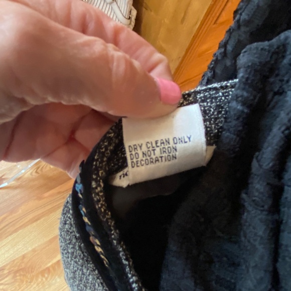 Richard Malcolm Skirt with Touches of Sequin and Lace - Size 10 - Picture 9 of 10